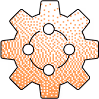 Illustration of a gear